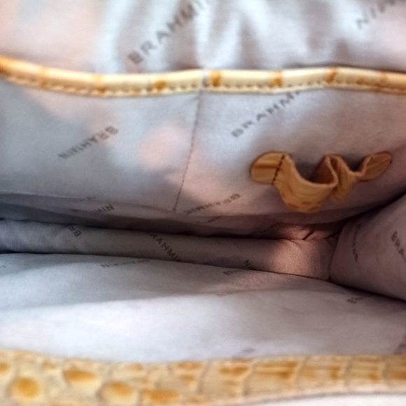 Brahmin VINTAGE VITTORIA ROSE Satchel - Picture 8 of 11